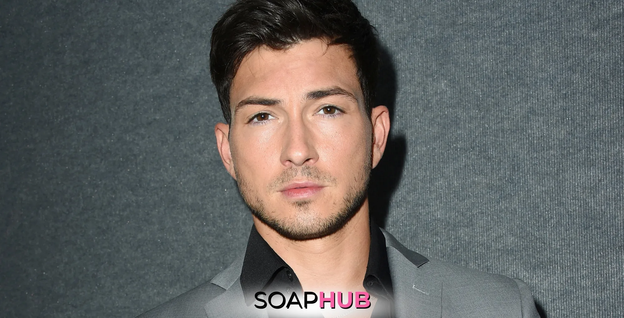 Days of Our Lives' Robert Scott Wilson with the Soap Hub logo across the bottom.