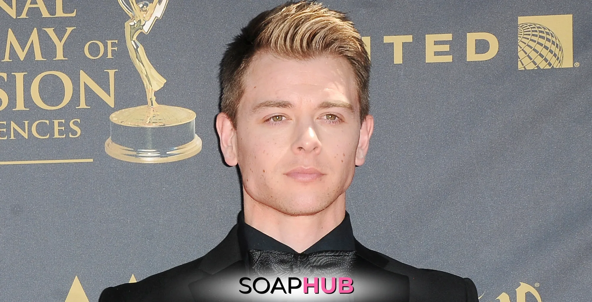 General Hospital alum Chad Duell with the Soap Hub logo across the bottom.