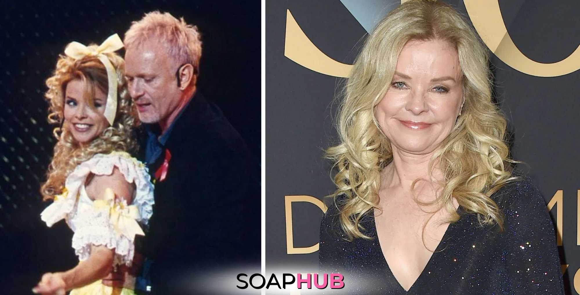 General Hospital Luke and Felicia, and Kristina Wagner with the Soap Hub logo.