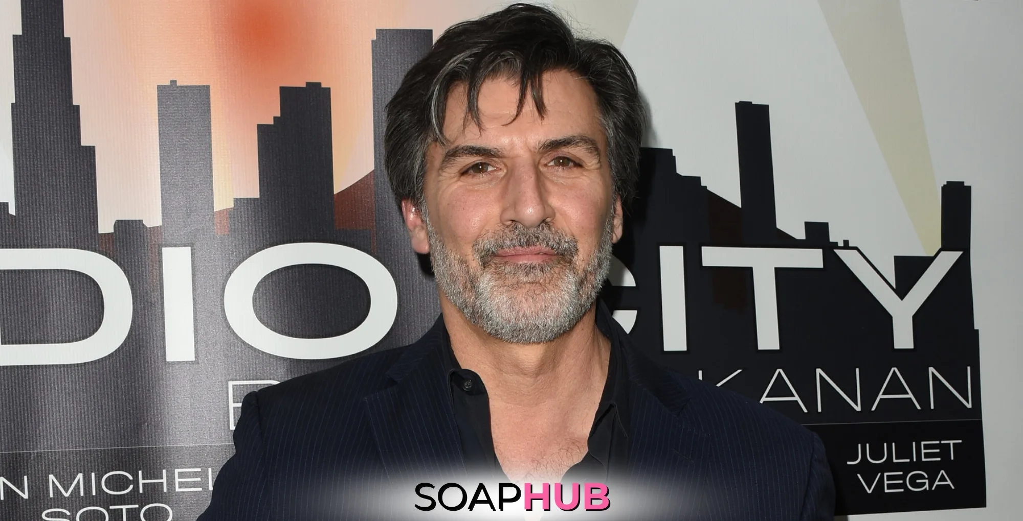 Soap alum Vincent Irizarry with the Soap Hub logo across the bottom.