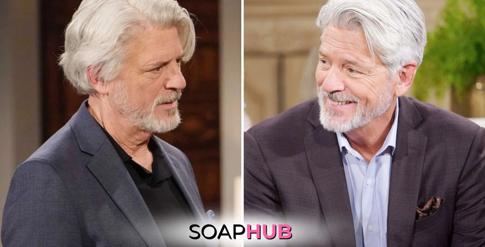 Young and the Restless Martin and Alan with the Soap Hub logo.