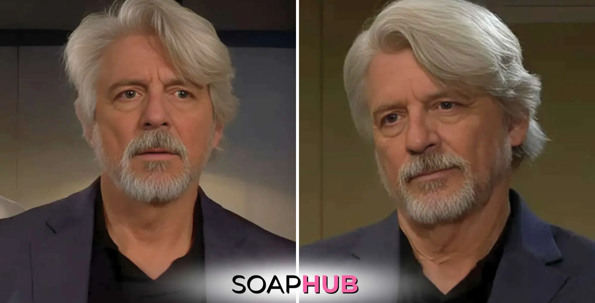 Young and the Restless Recap April 10 Alan (Martin) with the Soap Hub logo.