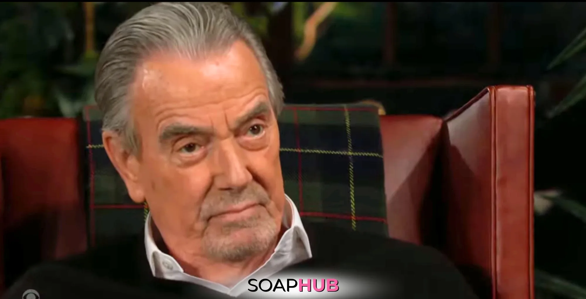 Young and the Restless Spoilers May 2 Victor with the Soap Hub logo.