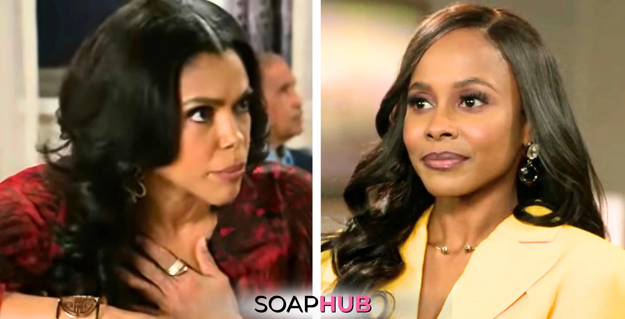 Beyond The Gates What To Watch Storylines Weekly Update May 26–30 Hayley and Dani with the Soap Hub logo.