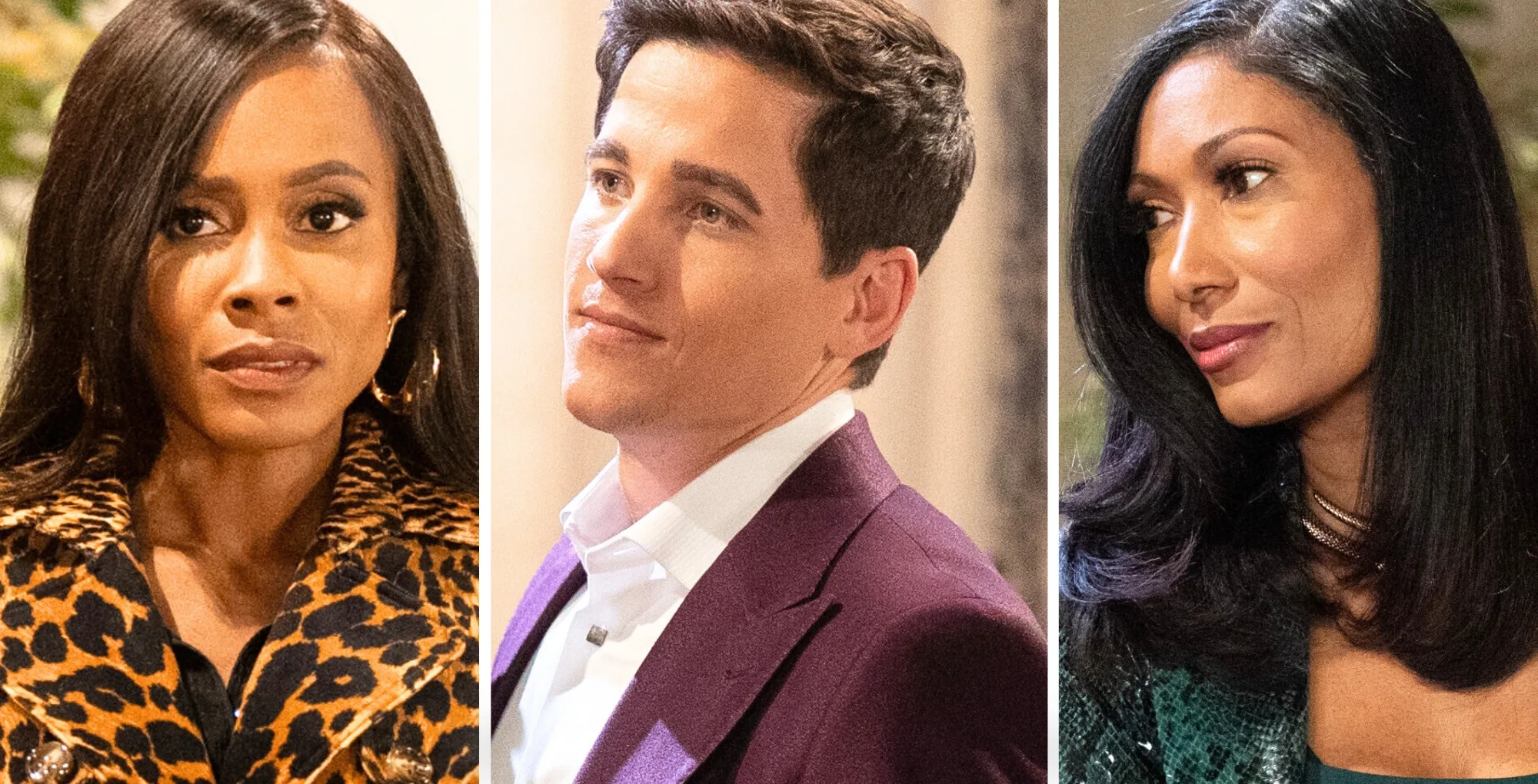 Weekly Beyond The Gates What To Watch Storylines May 19-23: Hayley, Smitty, Leslie with the Soap Hub logo.