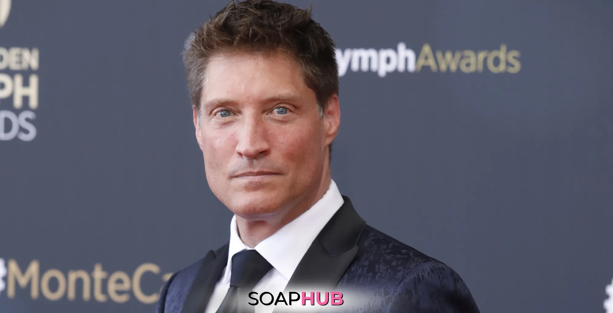 Bold and the Beautiful Sean Kanan with the Soap Hub logo.