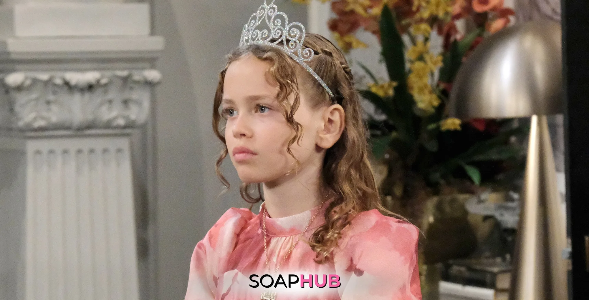 Days of our Lives Spoilers May 14 Rachel with the Soap Hub logo.
