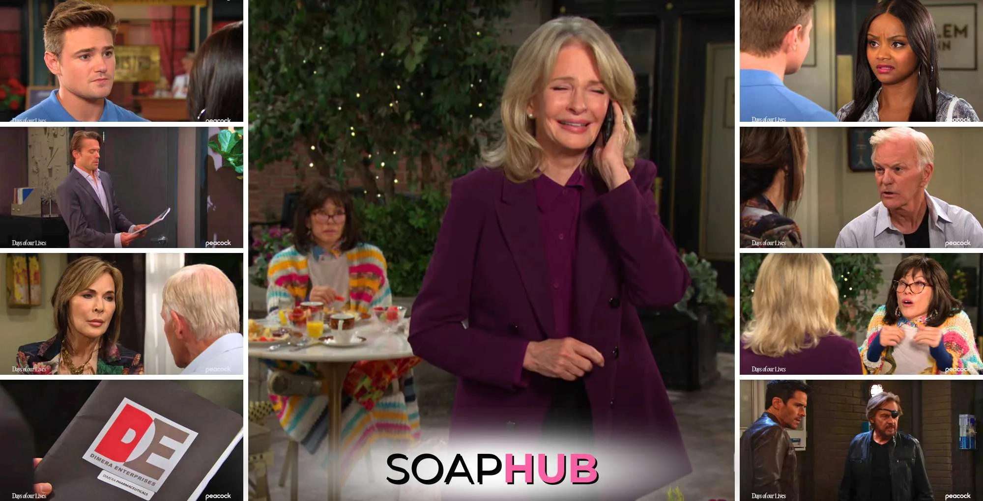 Days of our Lives spoilers video May 12-16 with the Soap Hub logo.