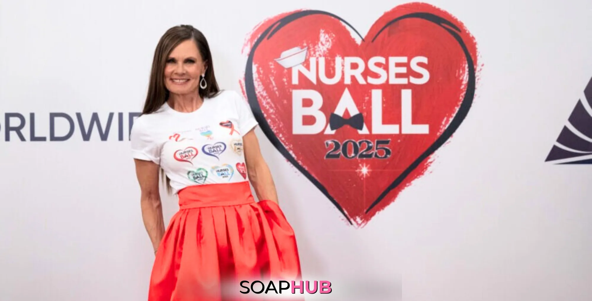 General Hospital Nurses Ball t-shirt with the Soap Hub logo.