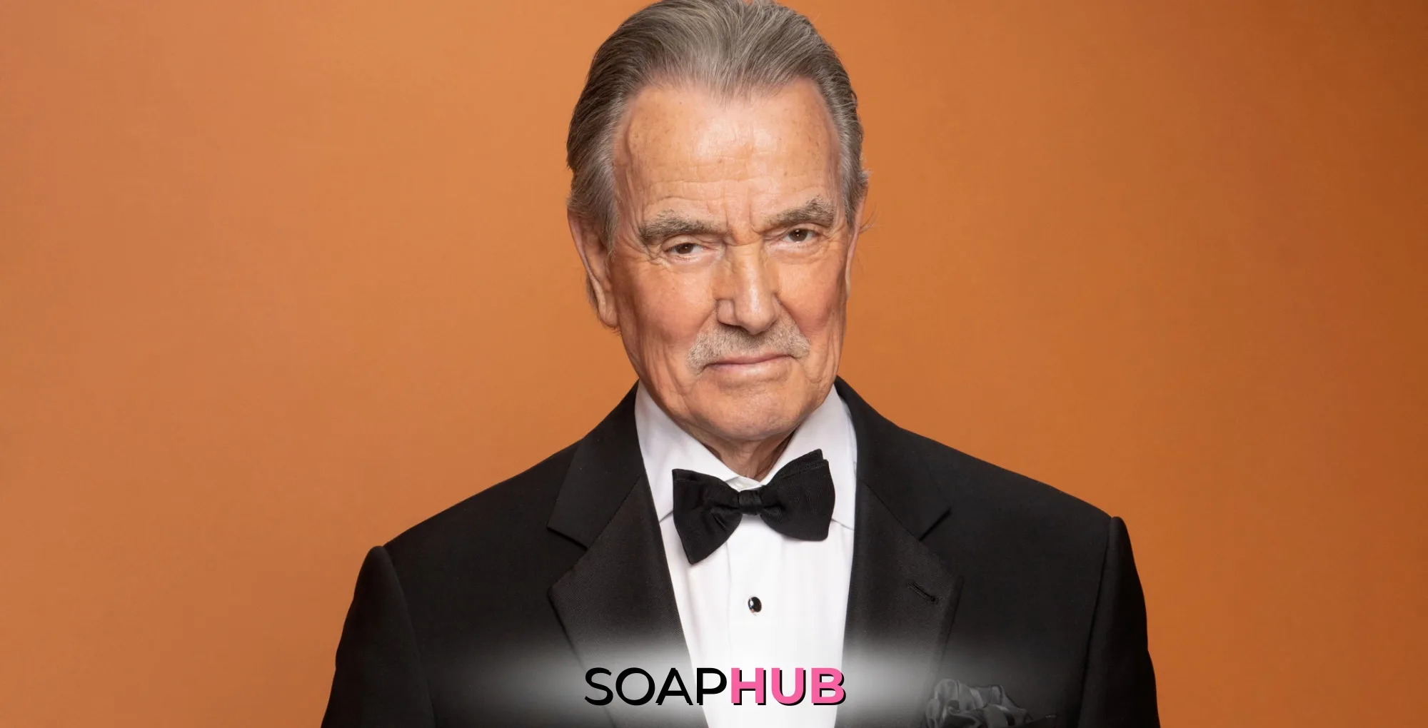 Young and the Restless Eric Braeden with the Soap Hub logo.