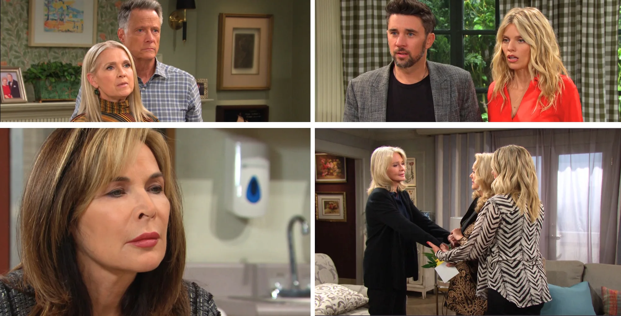 Collage for the Friday, June 6 episode of Days of Our Lives.