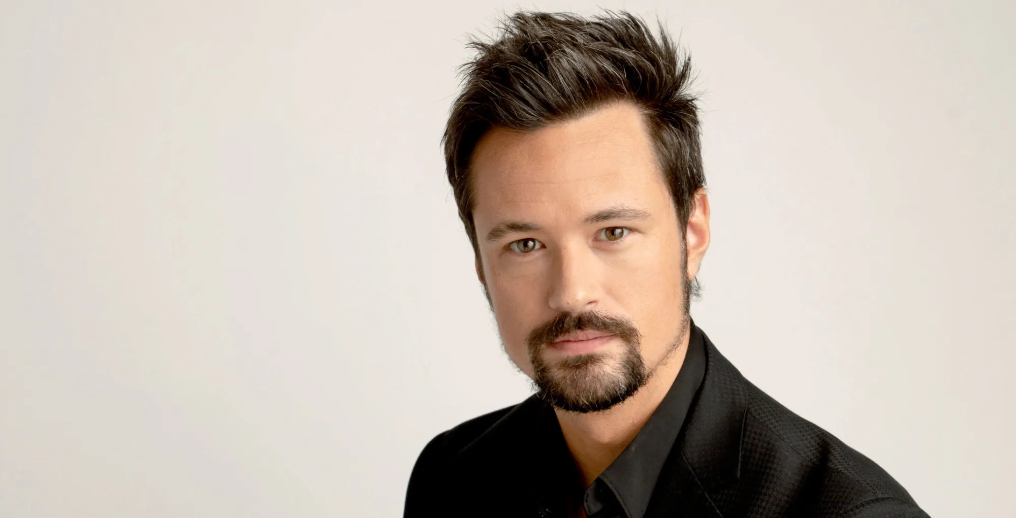 The Bold and the Beautiful's Matthew Atkinson with the Soap Hub logo across the bottom.