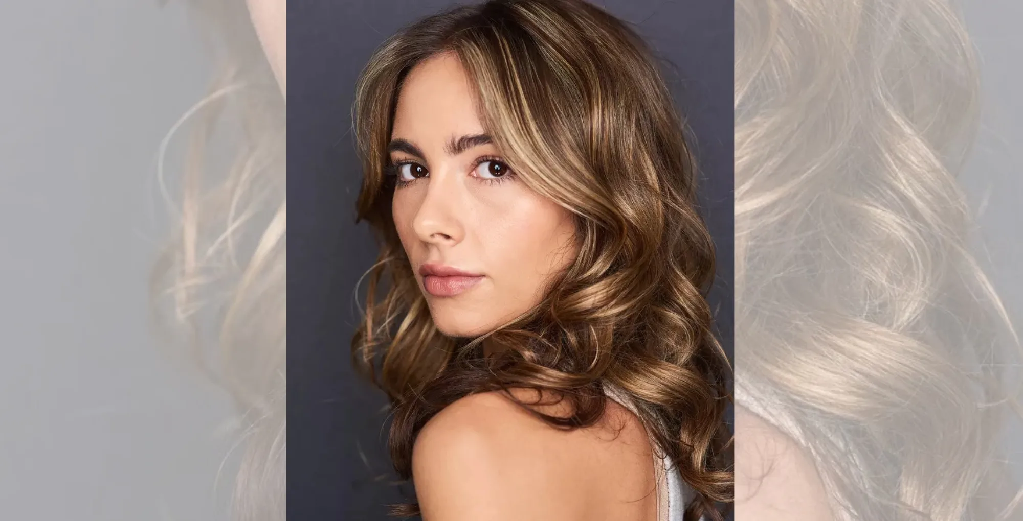General Hospital alum Haley Pullos with the Soap Hub logo across the bottom.