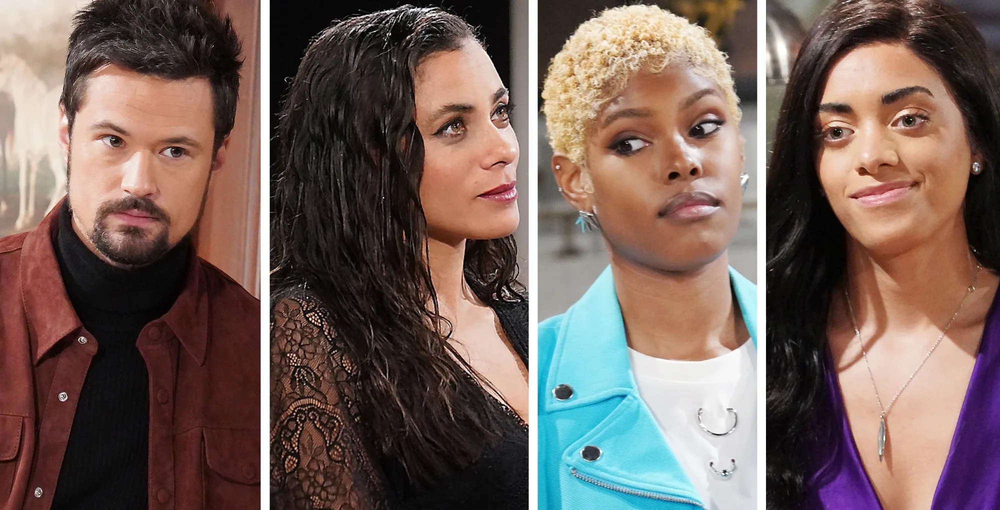 Bold and the Beautiful's Thomas, Paris, Daphne, and Zoe