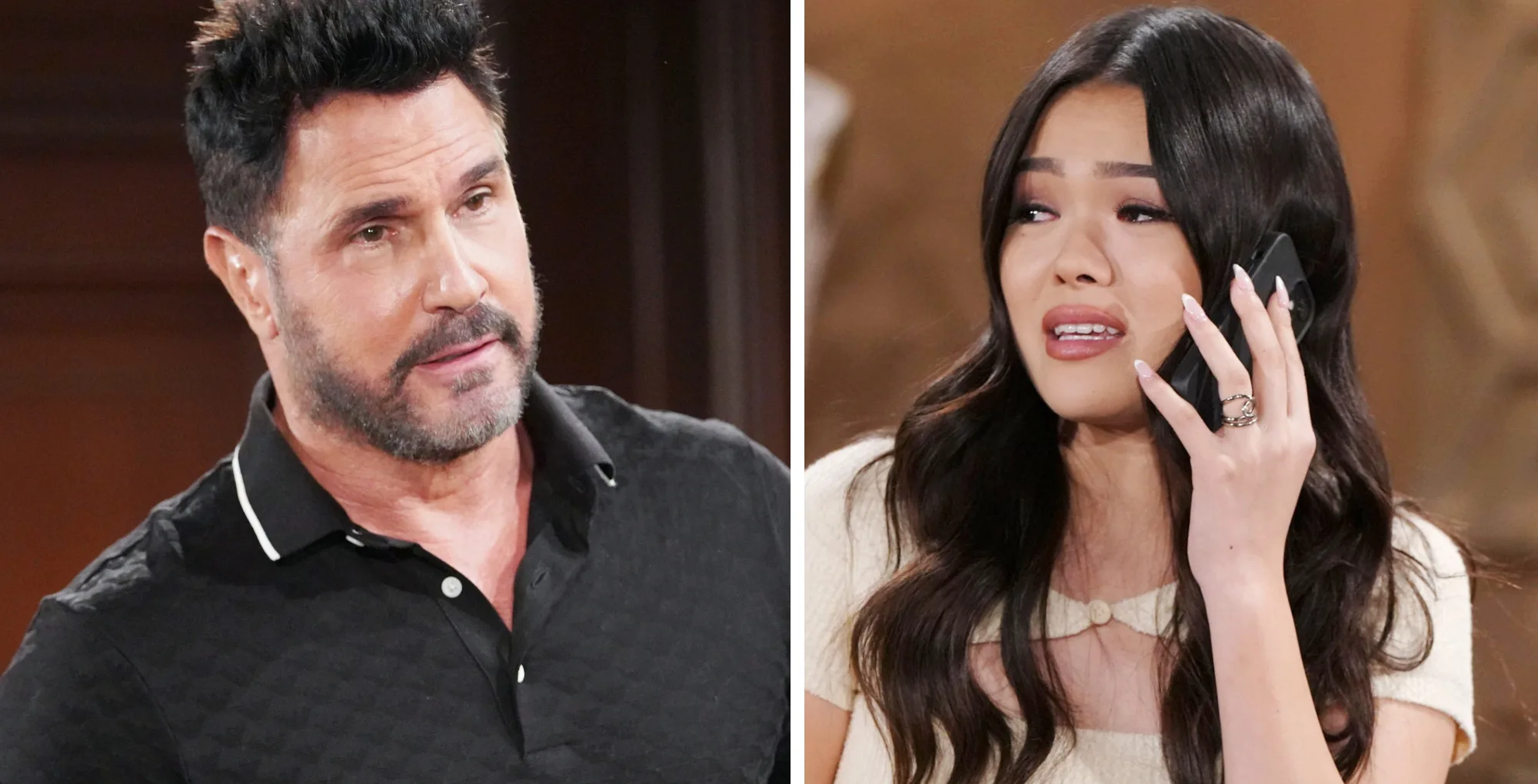 Bold and the Beautiful Must Watch Moments June 6 Bill and Luna.