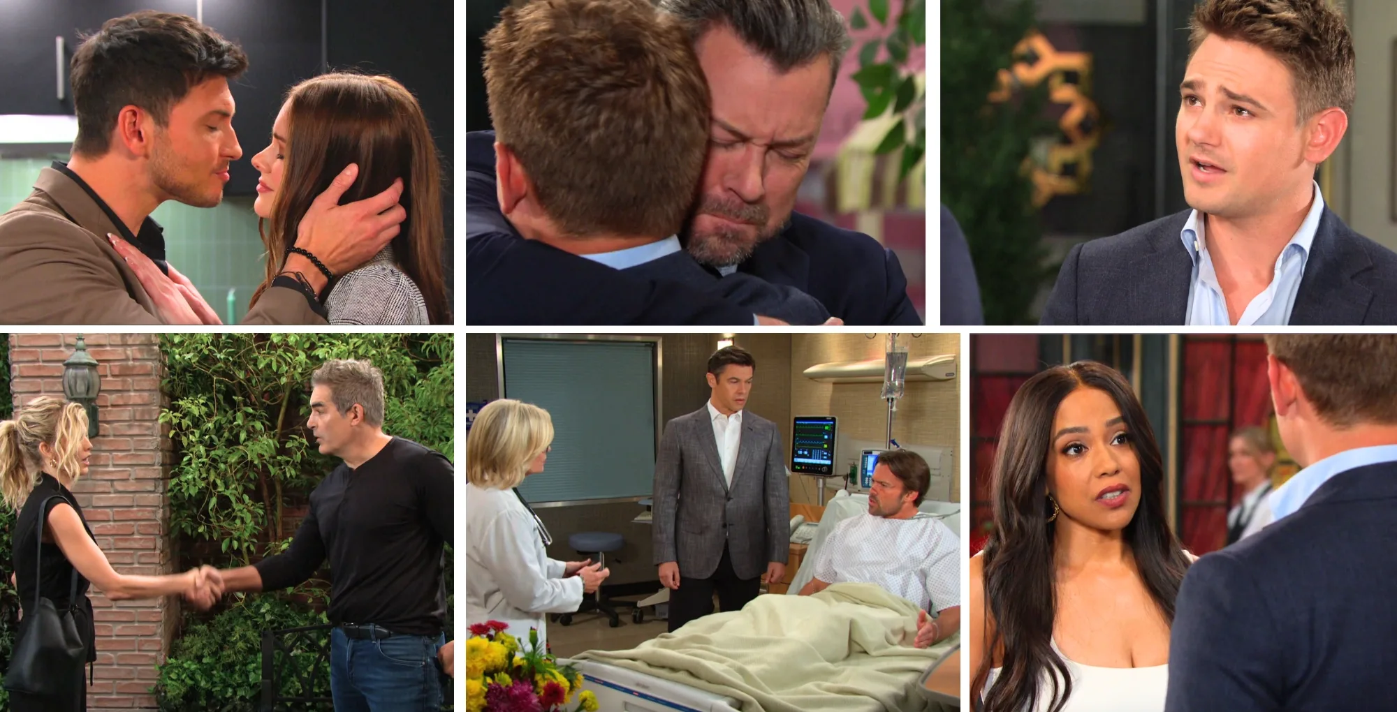 Collage for the Friday, June 27 episode of Days of Our Lives.