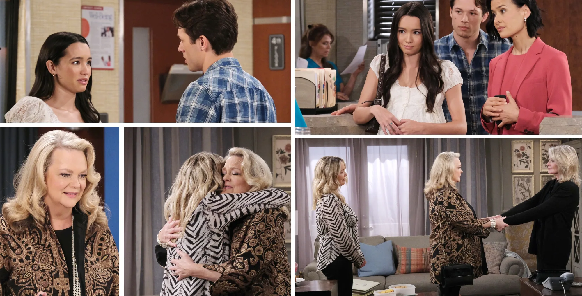 Days of our Lives spoilers photos for the June 6, 2025 episode with the Soap Hub logo across the bottom.