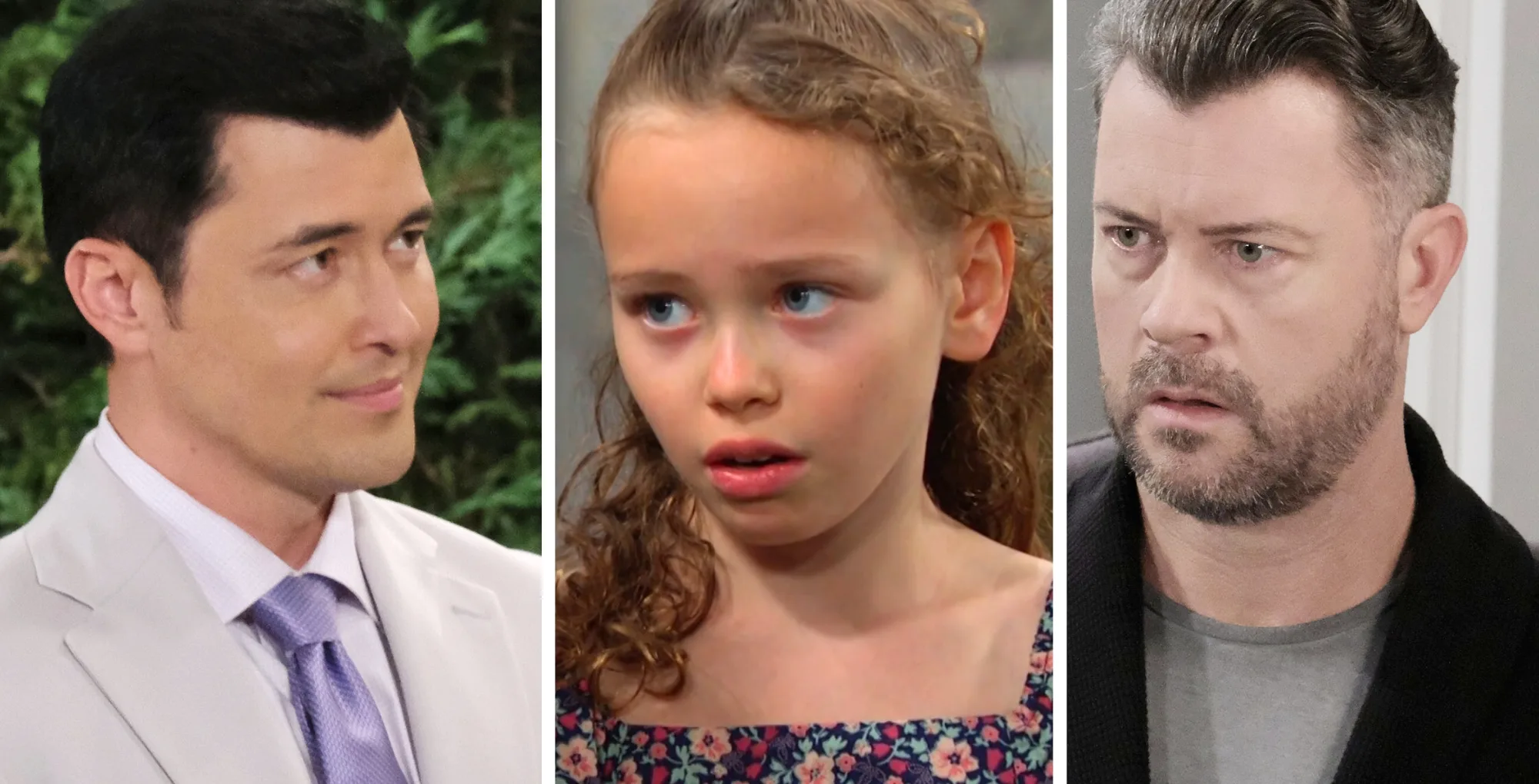 Paul, Rachel, and EJ on Days of our Lives