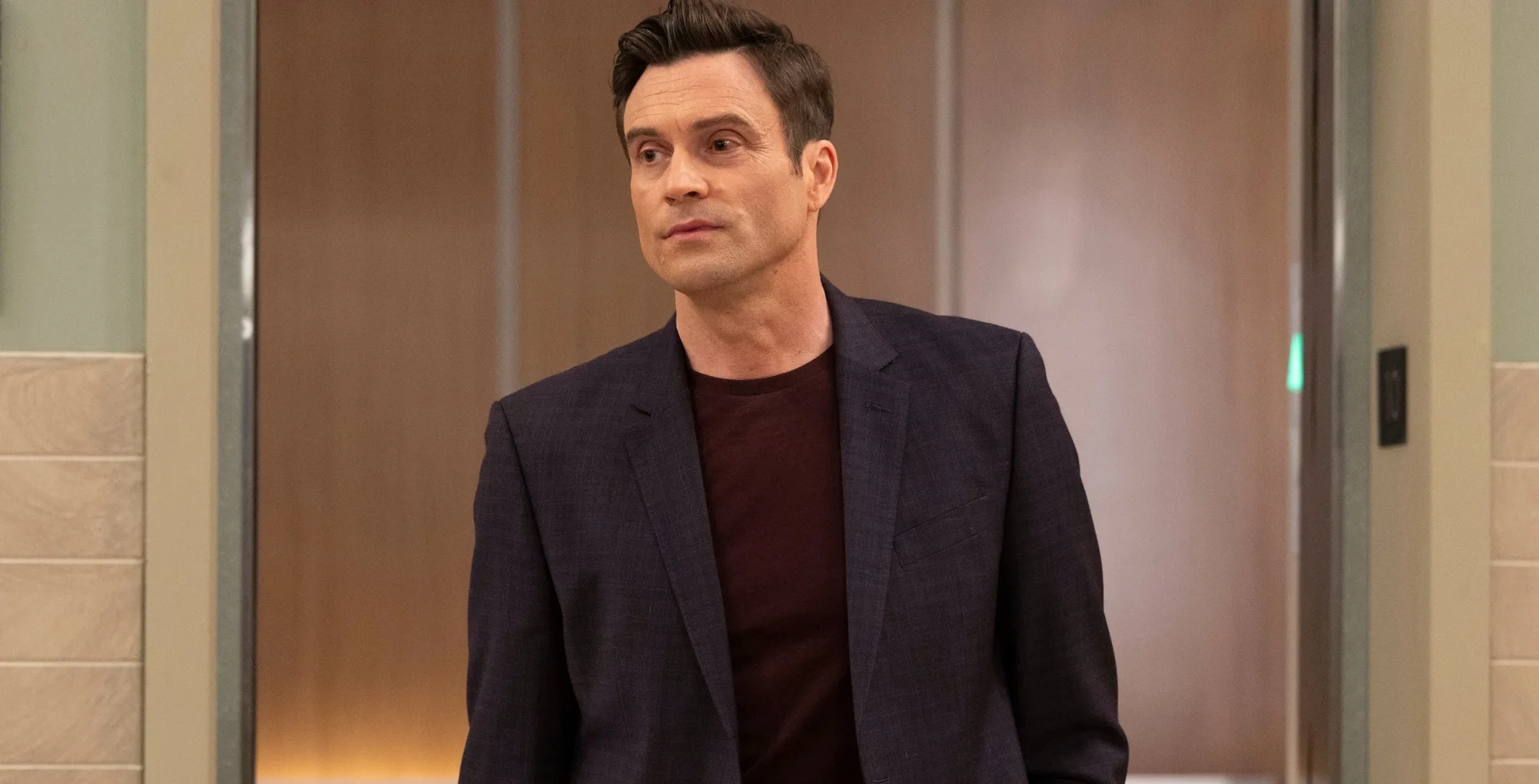 Daniel Goddard as General Hospital's Professor Dalton.