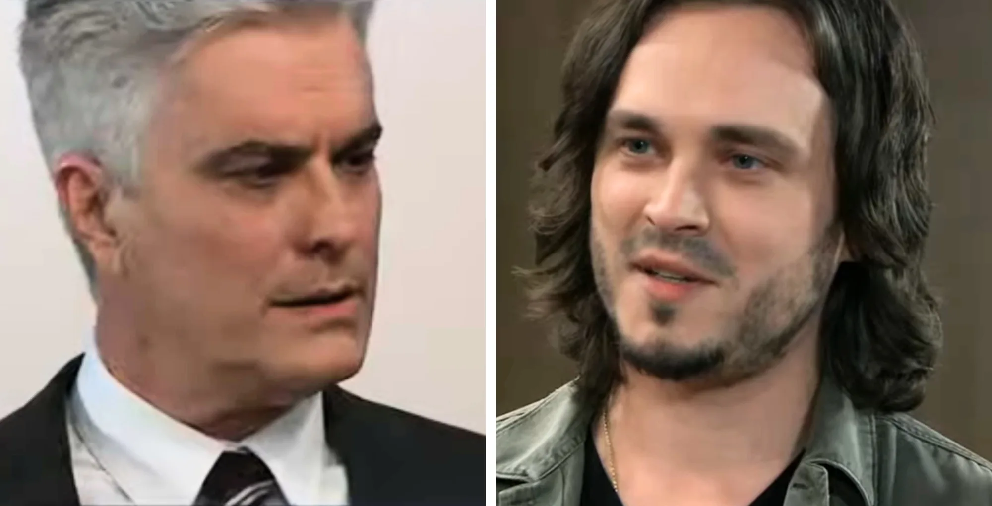 General Hospital Ric and Lucky with the Soap Hub logo