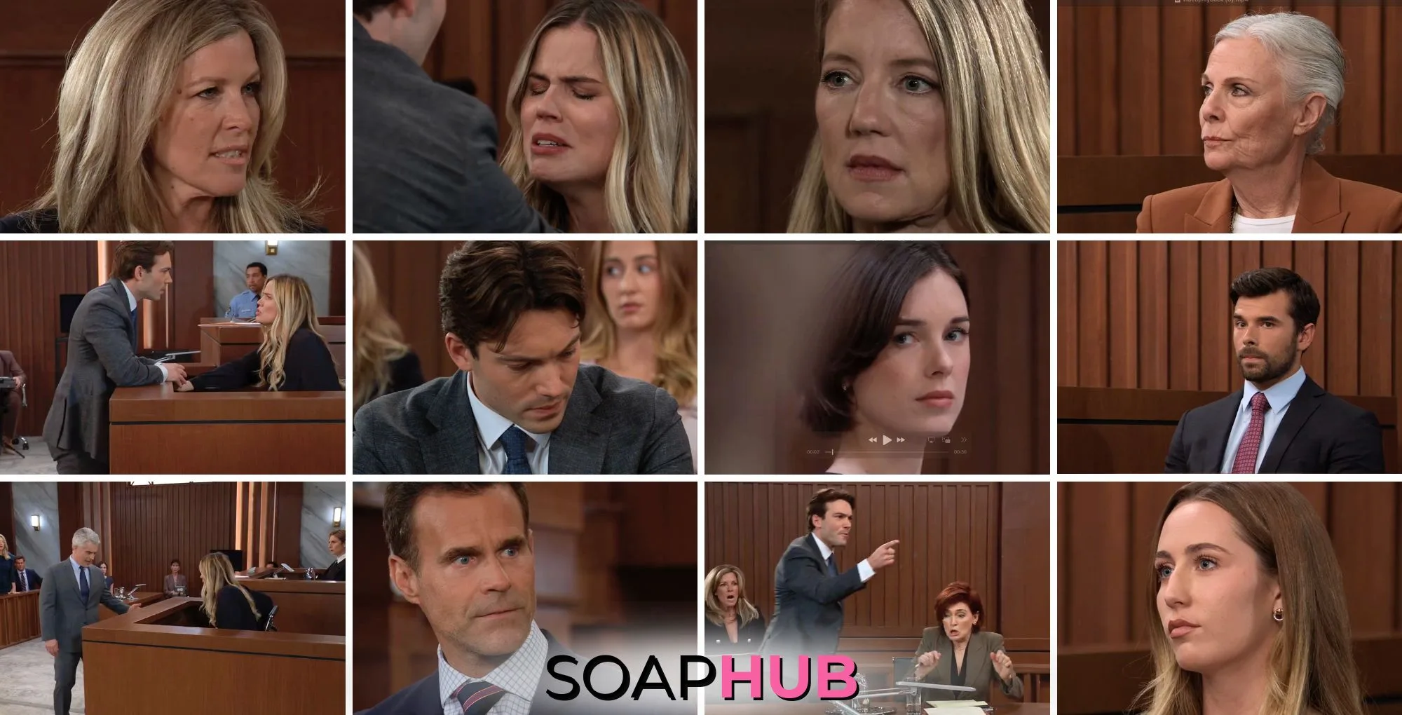 General Hospital spoilers preview collage for the week of June 2, 2025, with the Soap Hub logo