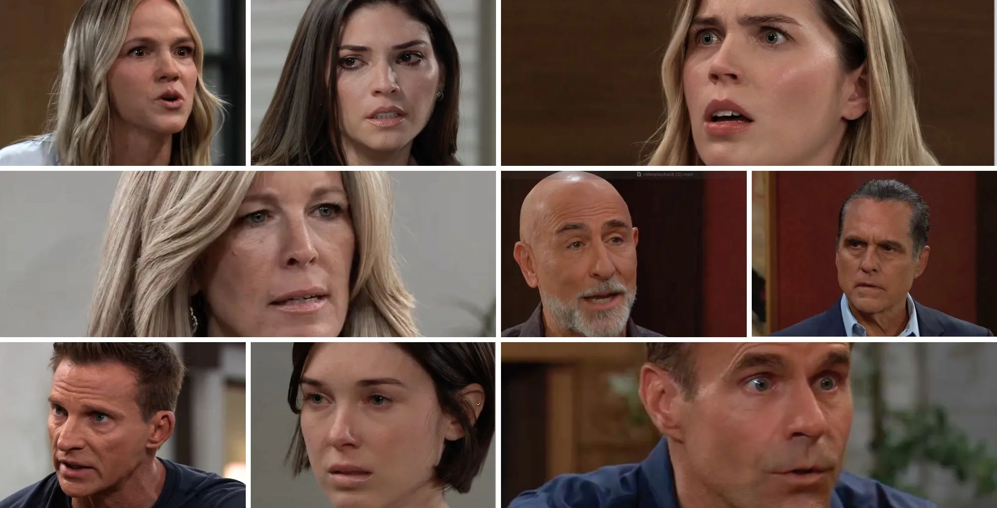 General Hospital spoilers preview collage for the week of June 16, 2025