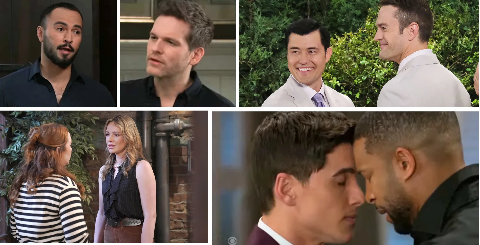 LGBTQ+ couples in daytime