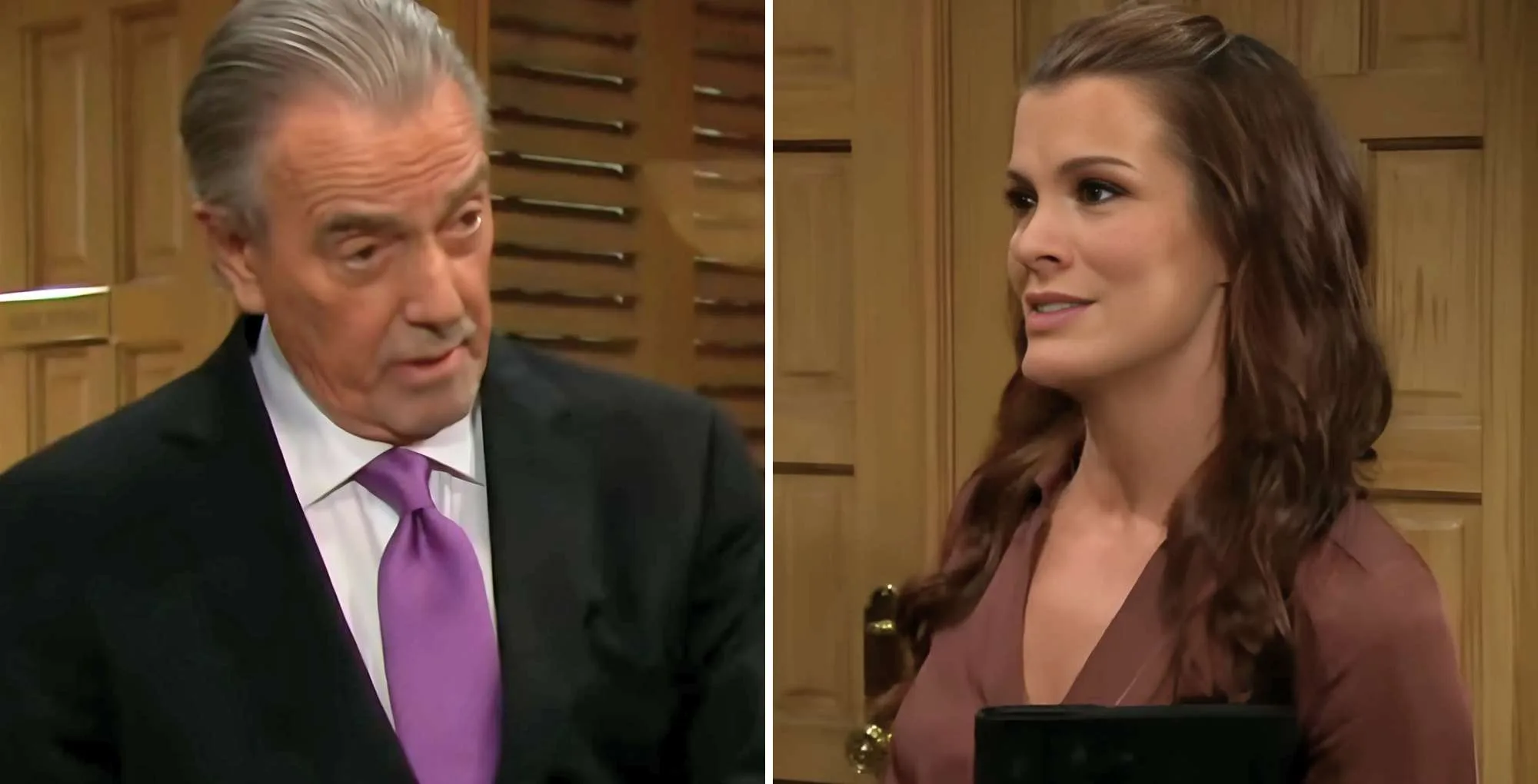 The Young and the Restless June 11 Victor and Chelsea.