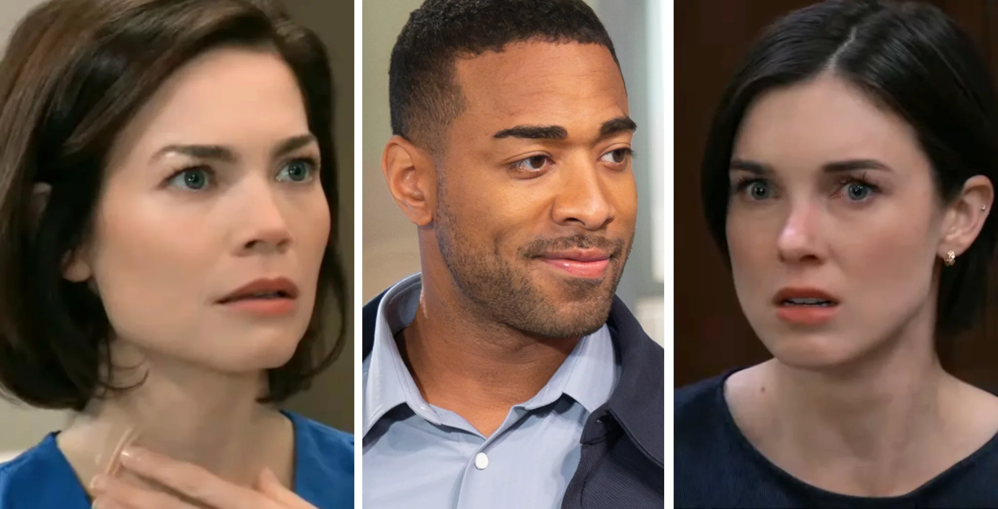 Elizabeth, Isaiah, and Willow on General Hospital.