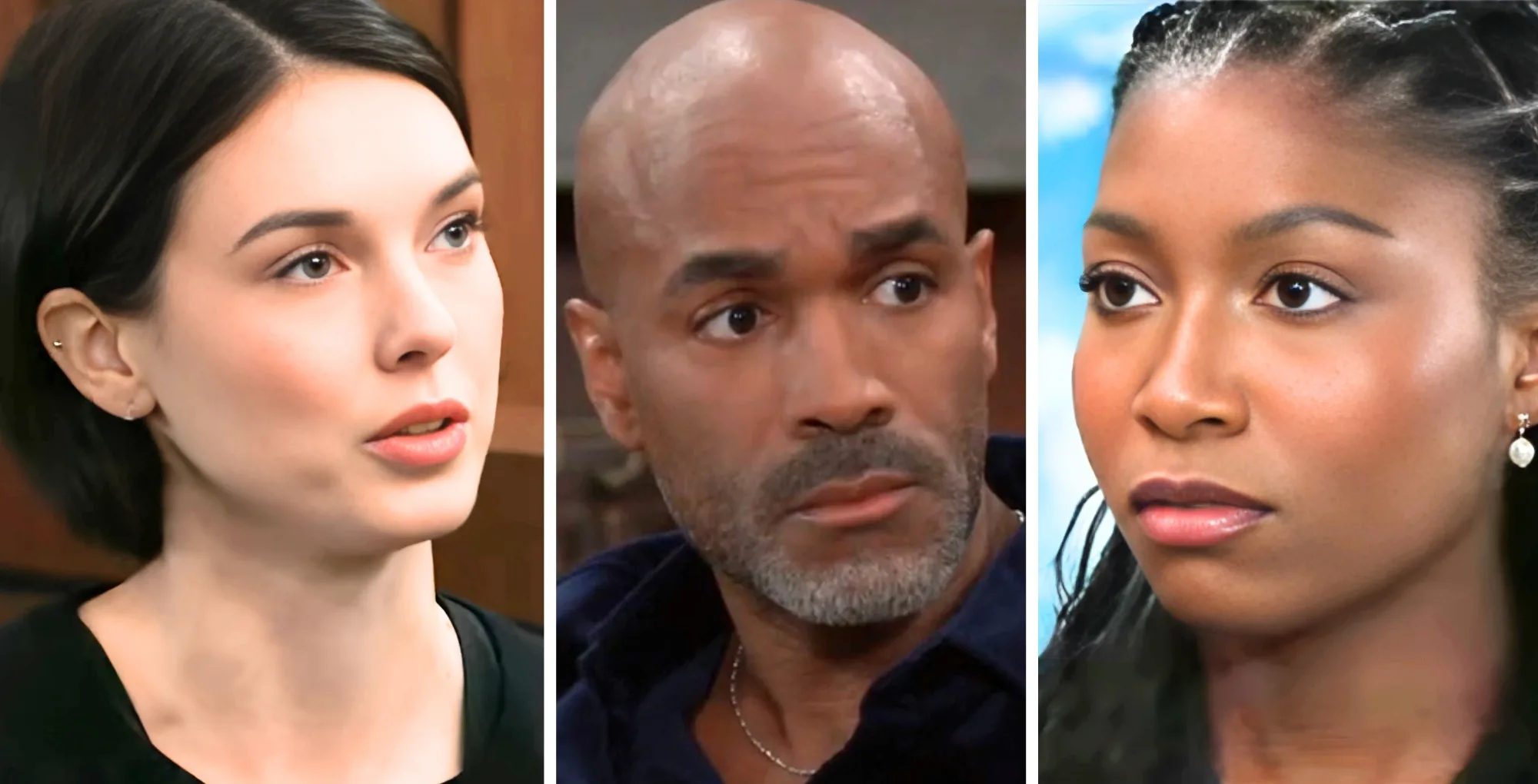 Weekly General Hospital Spoilers June 16-20 Willow, Curtis, and Trina.