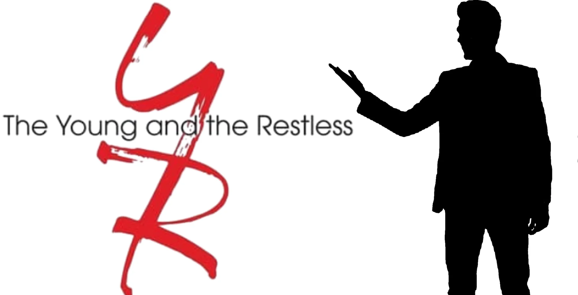 The Young and the Restless logo with a male silhouette.