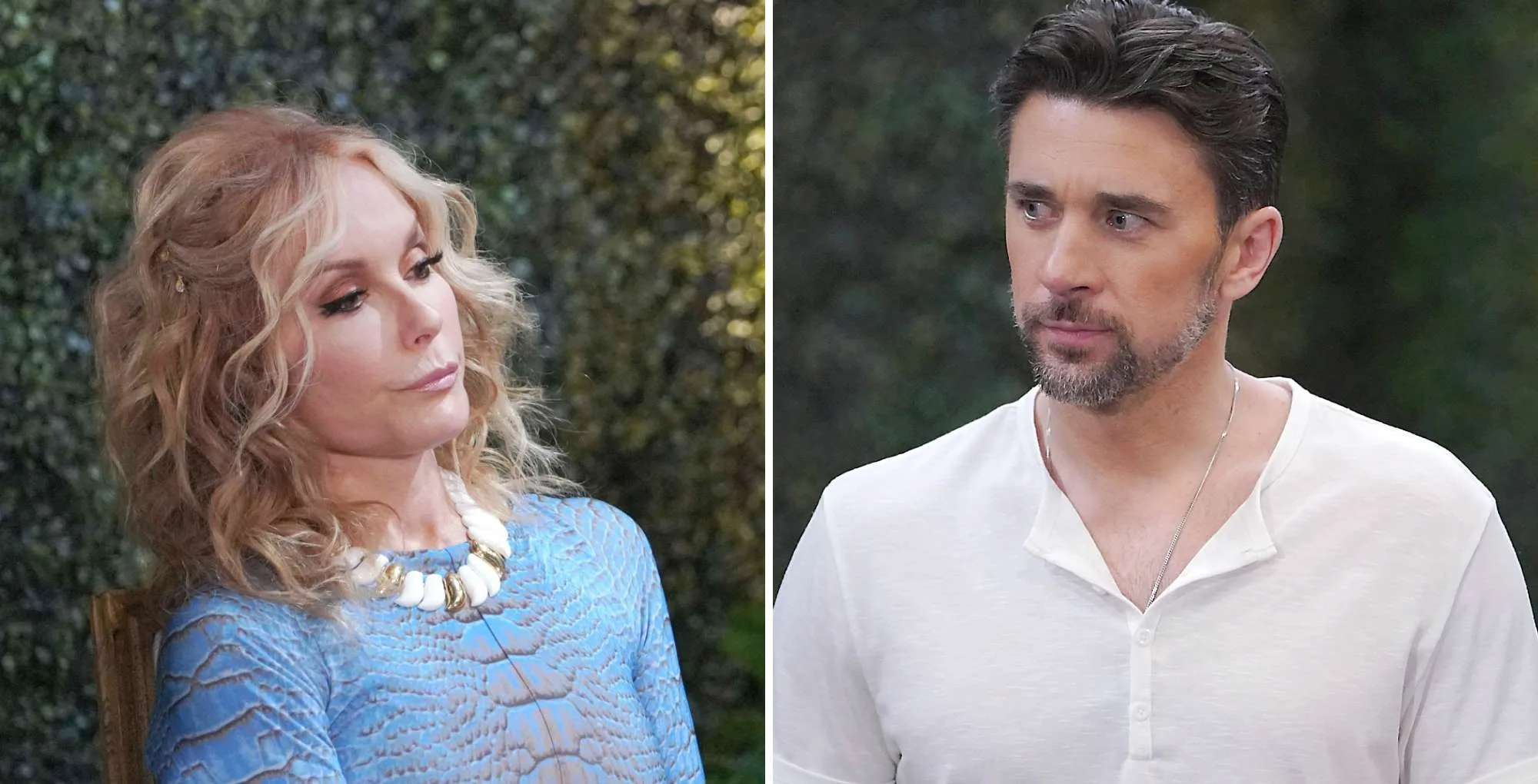 Young and the Restless June 24 Lauren and Cane.
