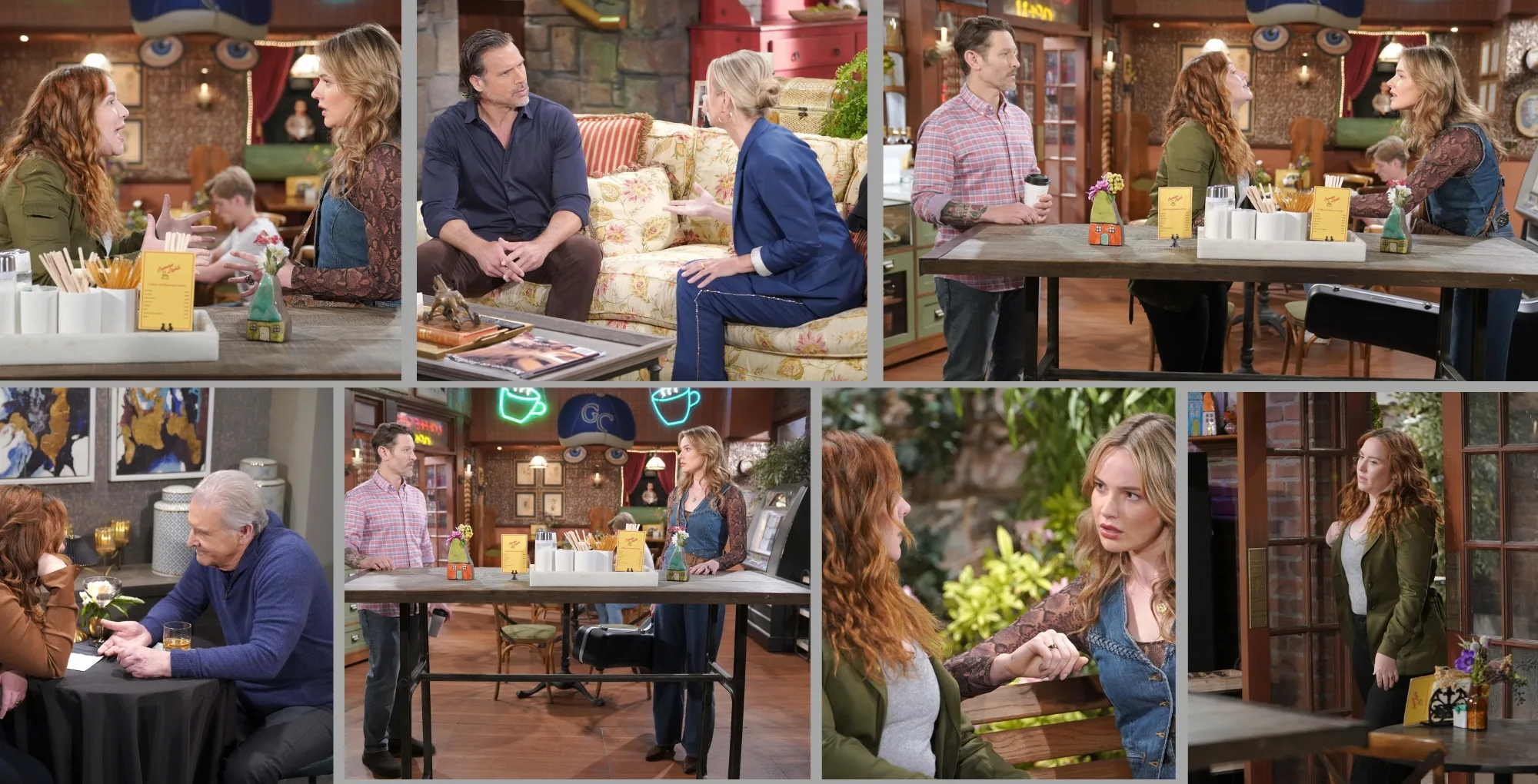 Young and the Restless Spoilers Preview June 9 collage with the SoapHub logo.