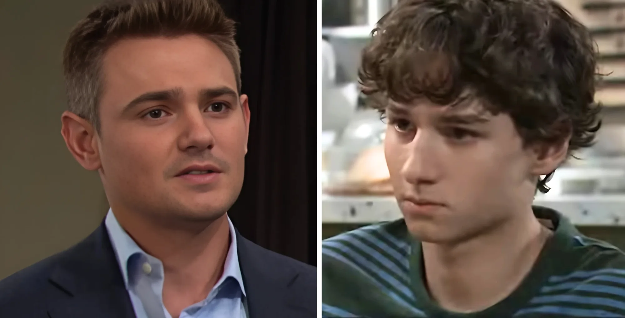 Days of Our Lives' Johnny alongside General Hospital's Rocco.