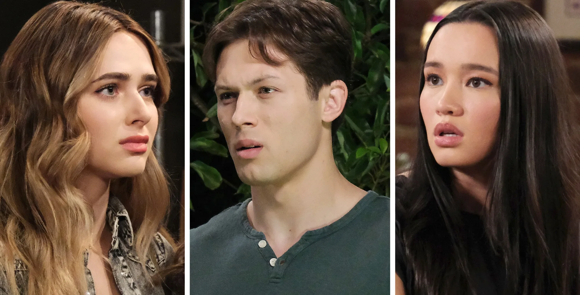 Days of Our Lives' Holly, Tate, and Sophia.