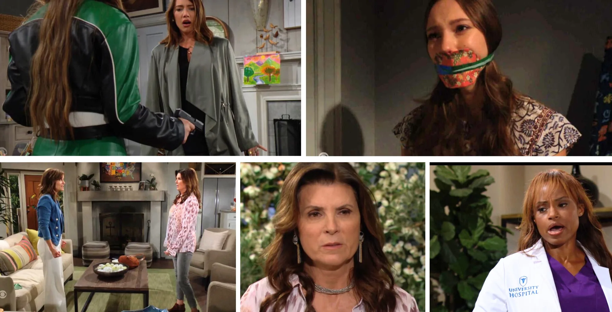 Bold and the Beautiful Key Moments July 3 Sheila, Grace, Liam, Luna, Steffy, and Ms. Dylan