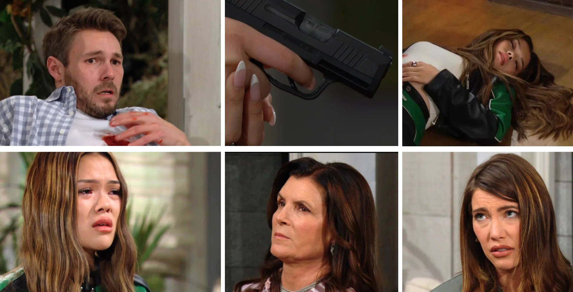 Bold and the Beautiful's Key Moments July 8 Liam, Luna, Sheila, and Steffy