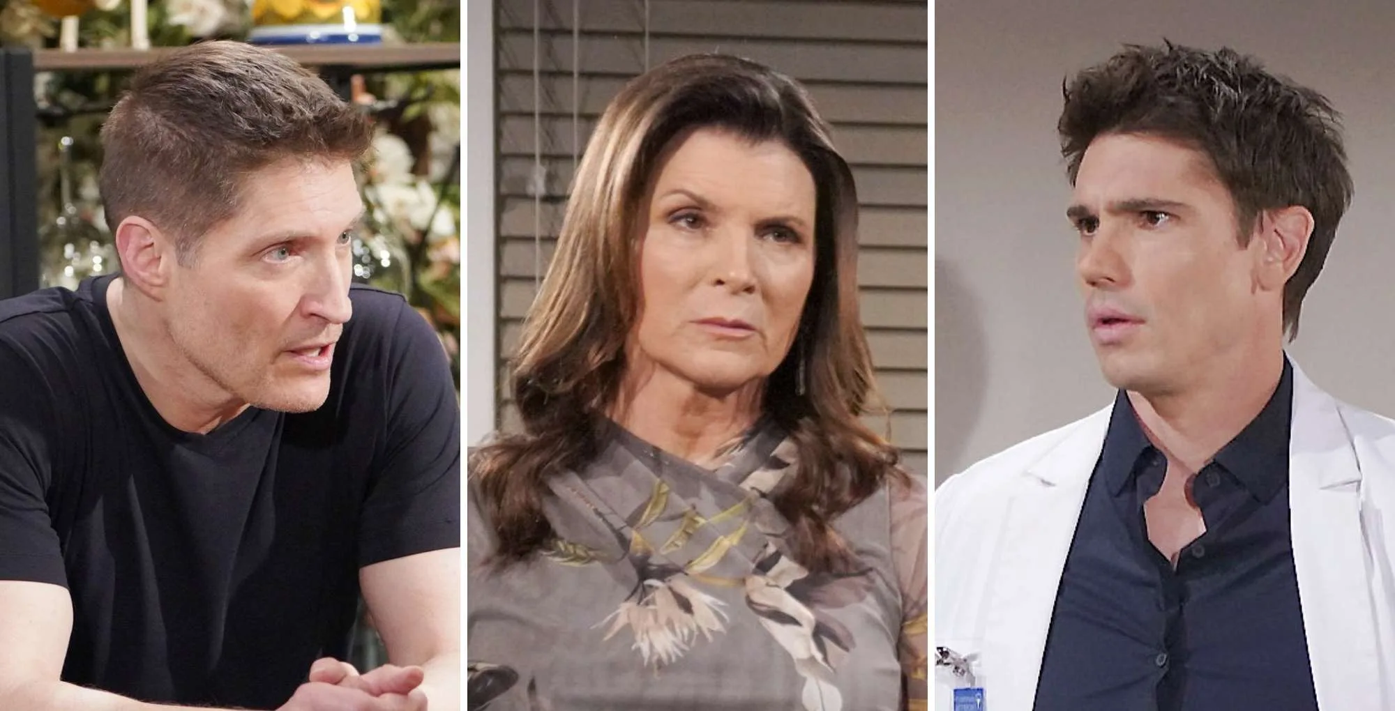 Bold and the Beautiful spoilers July 14 Deacon, Sheila, and Finn.