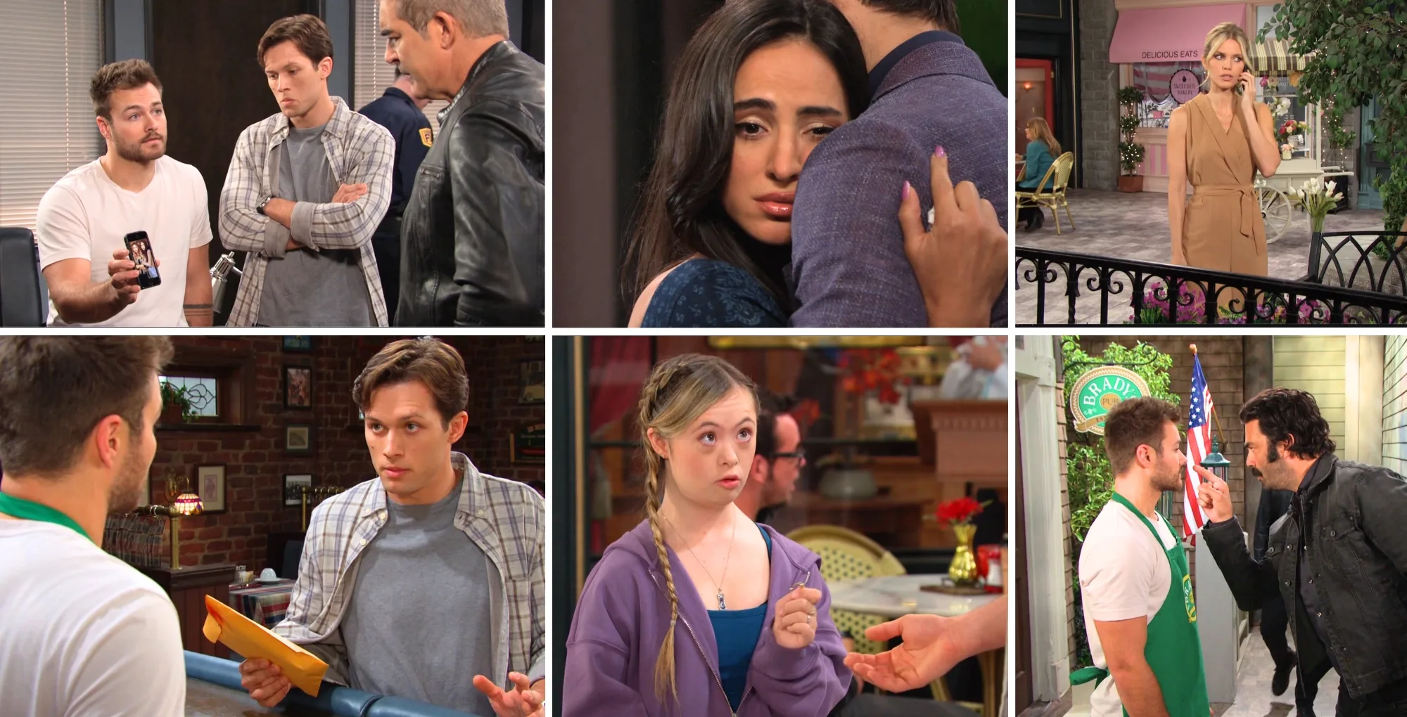 The Friday, July 18 episode of Days of Our Lives features Doug, Tate, Rafe, Cat, Felicity, Gabi, and Xander.