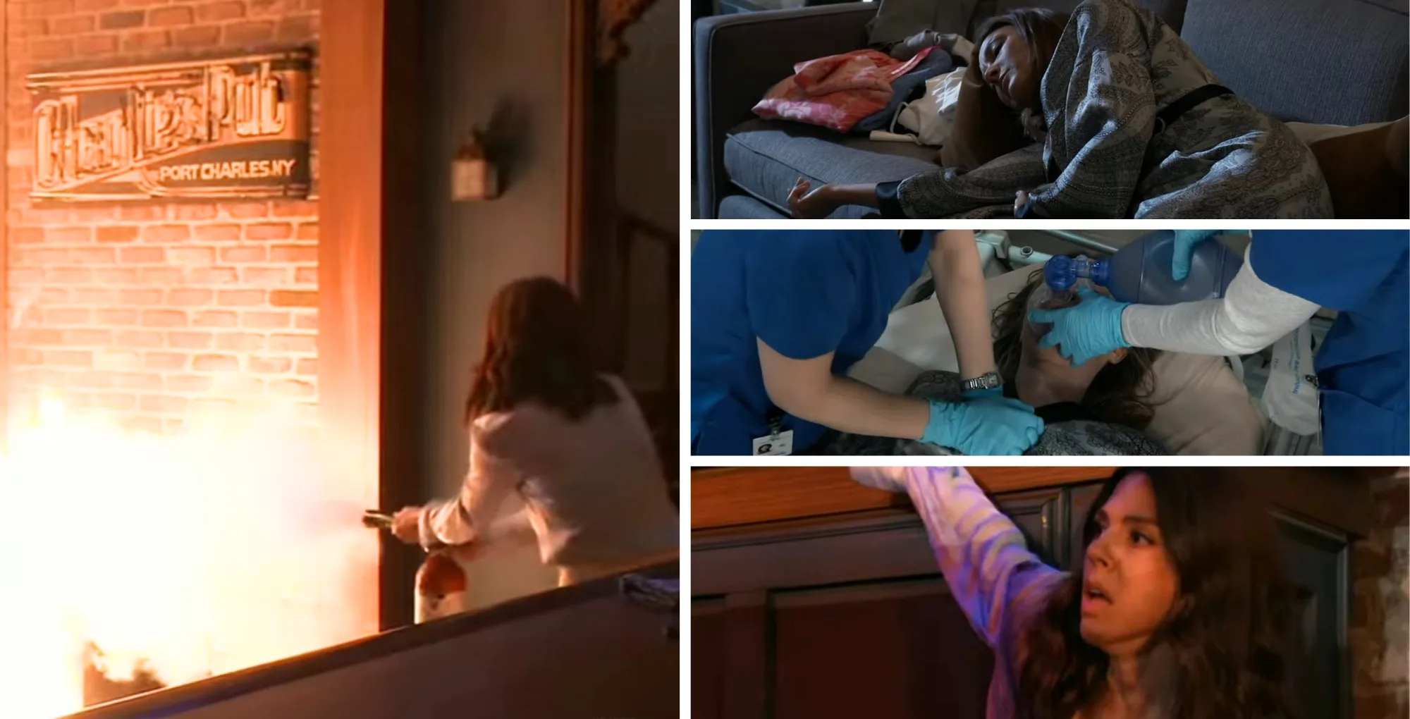 Natalia and Kristina on the July 1, 2025 episode of General Hospital