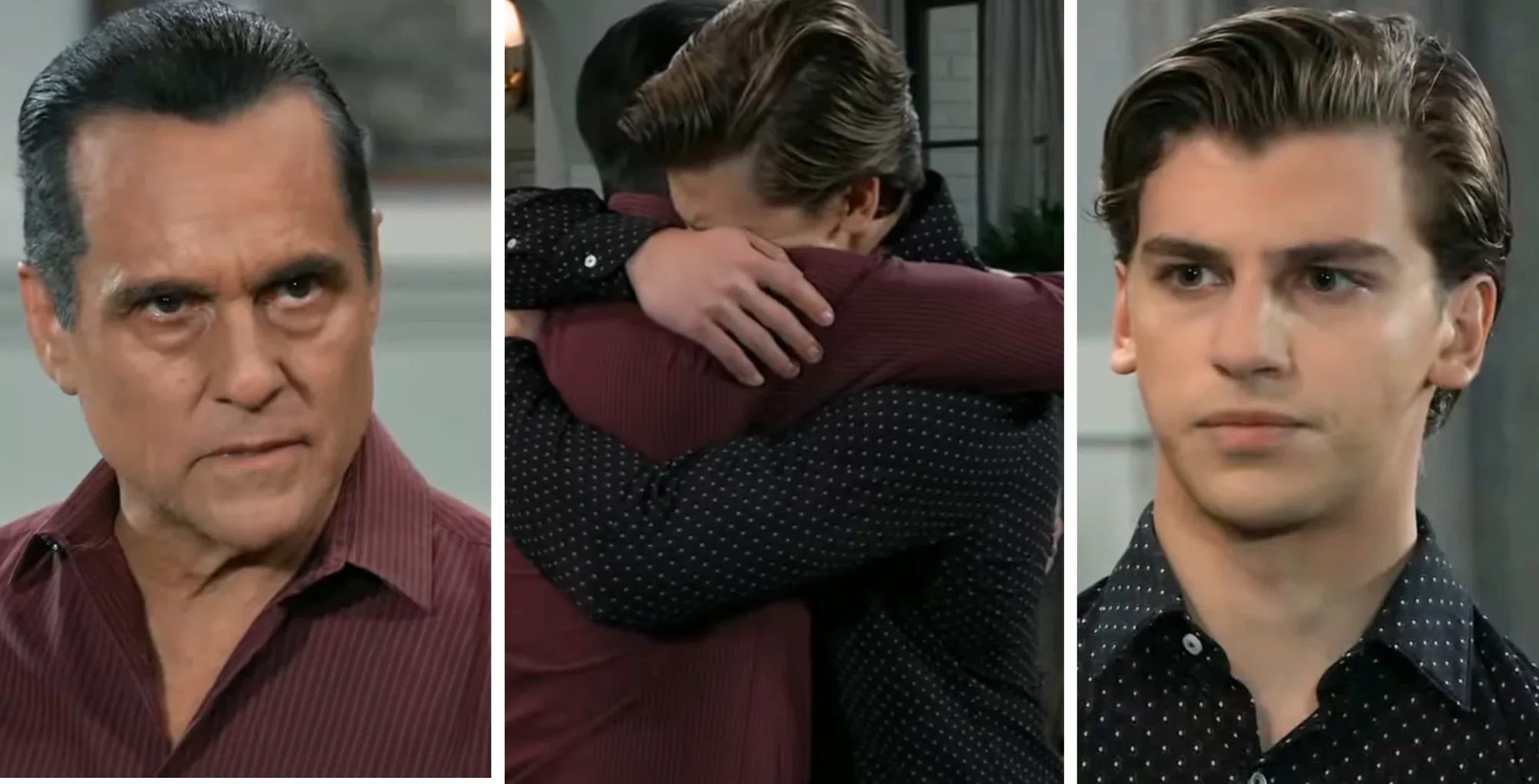 Gio and Sonny on the July 10, 2025 episode of General Hospital