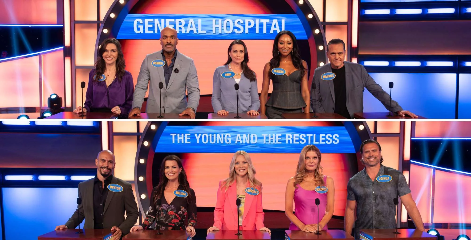 General Hospital and The Young and the Restless stars on Celebrity Family Feud.
