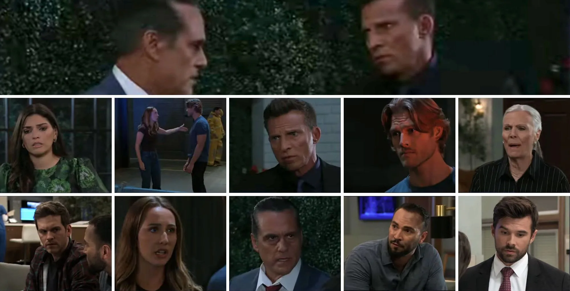 The cast of General Hospital with the Soap Hub logo across the bottom.