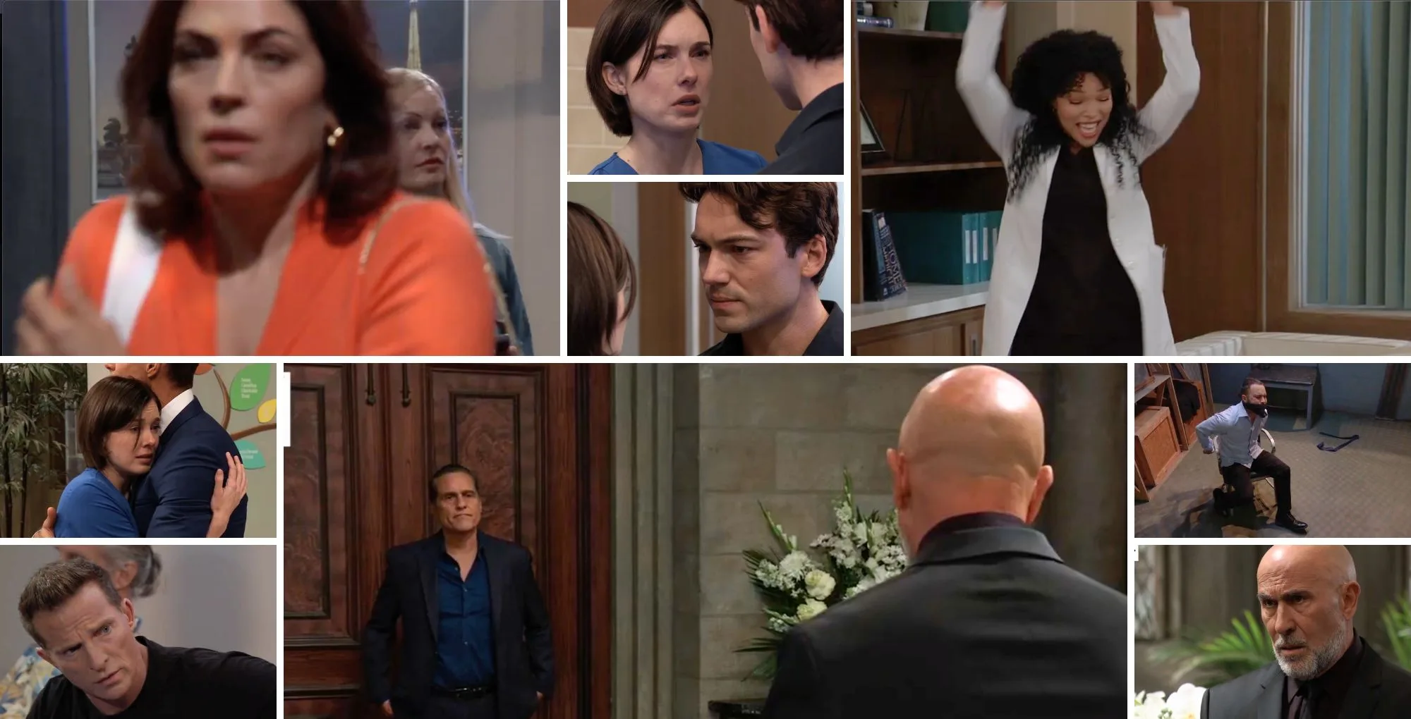 General Hospital spoilers preview collage for the week of July14, 2025