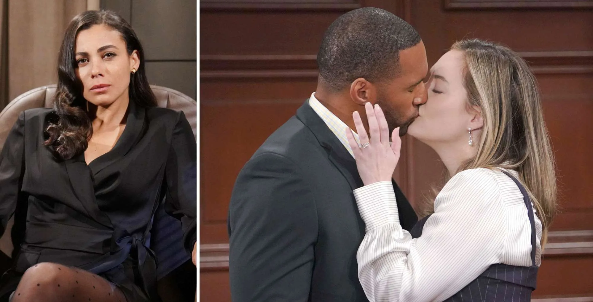 Bold and the Beautiful's Daphne Rose, Hope, and Carter