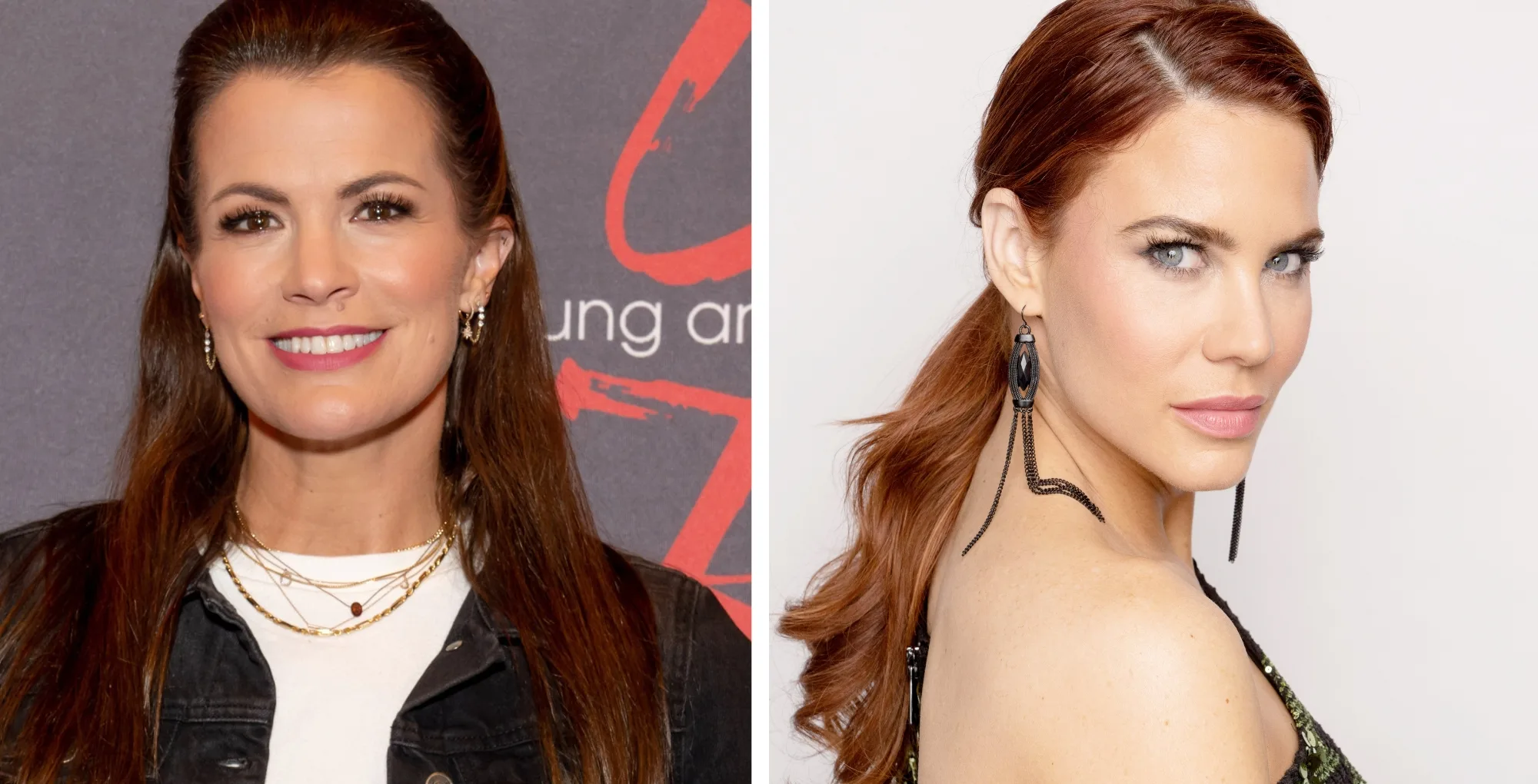 Young and the Restless Melissa Claire Egan and Courtney Hope