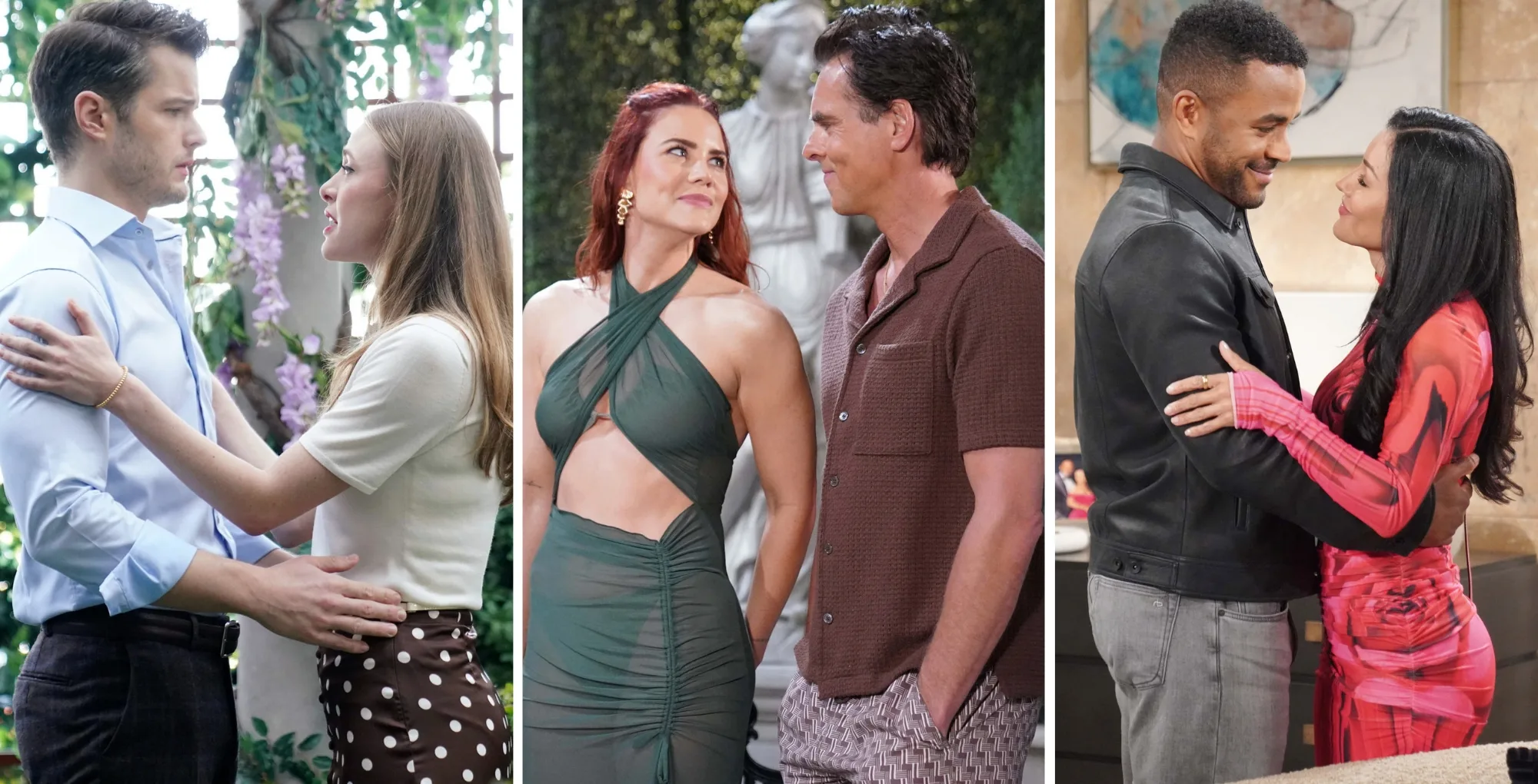 Young and the Restless Claire, Kyle, Sally, Billy, and Audra and Nate