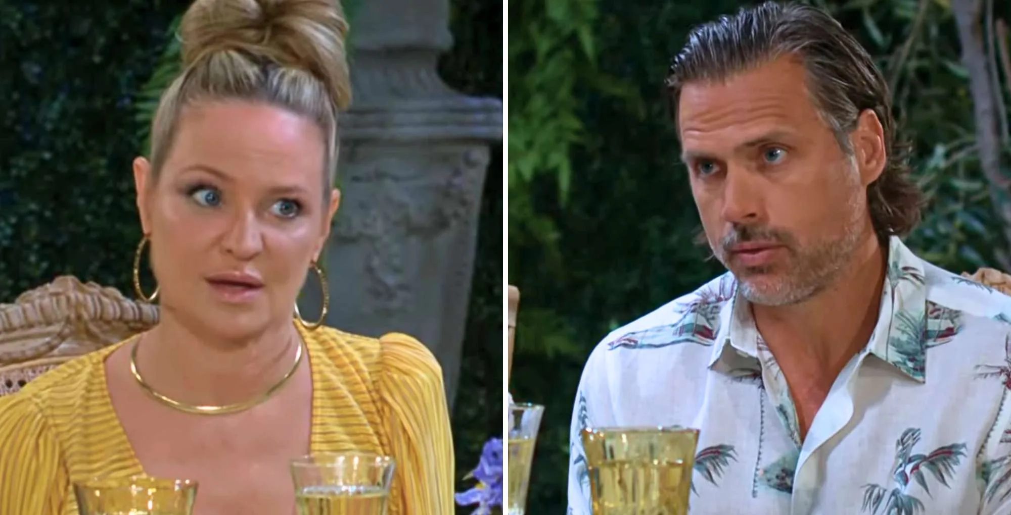The Young and the Restless July 1 Sharon and Nick.
