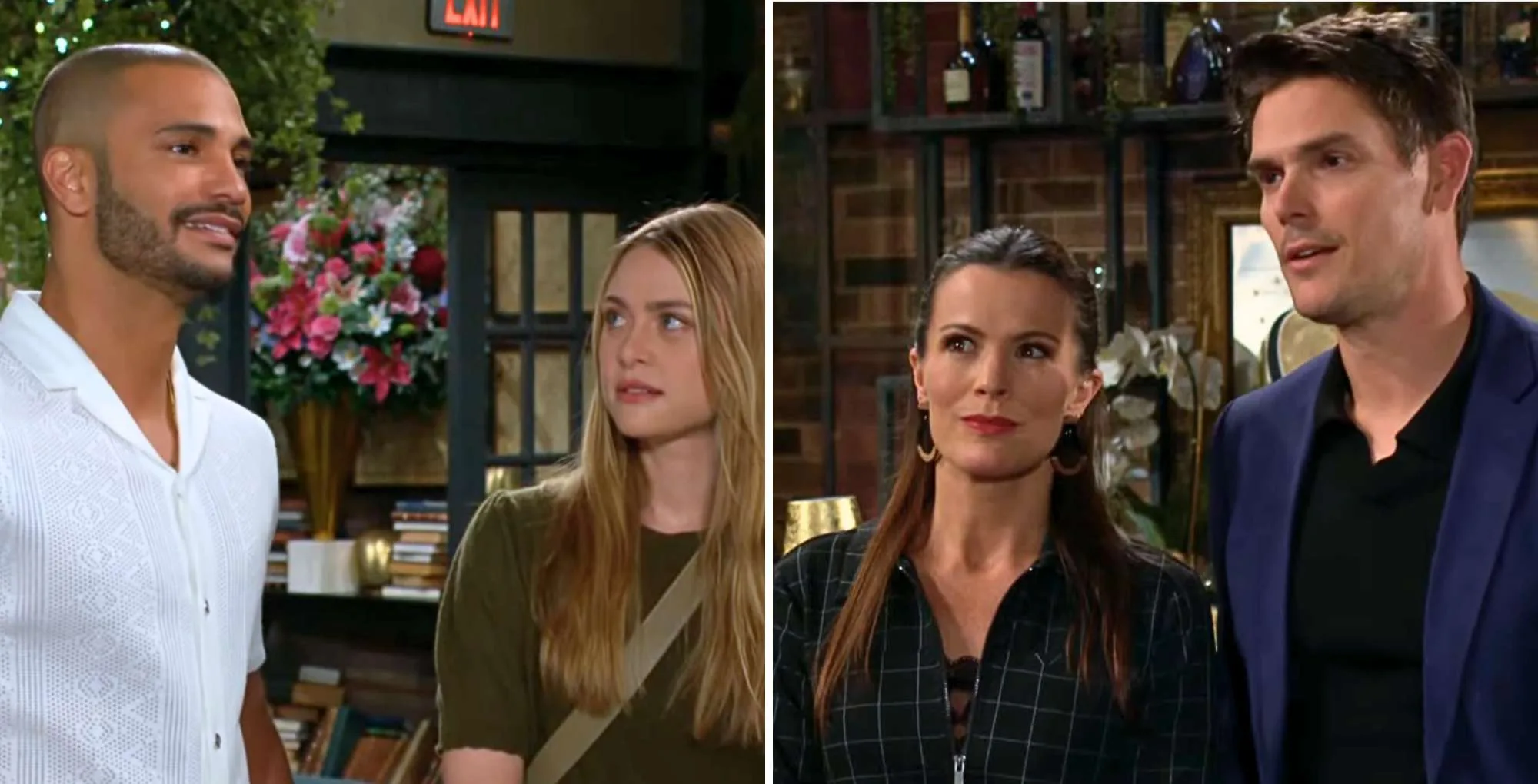 Young and the Restless recap July 11 Holden, Claire, Chelsea, and Adam.