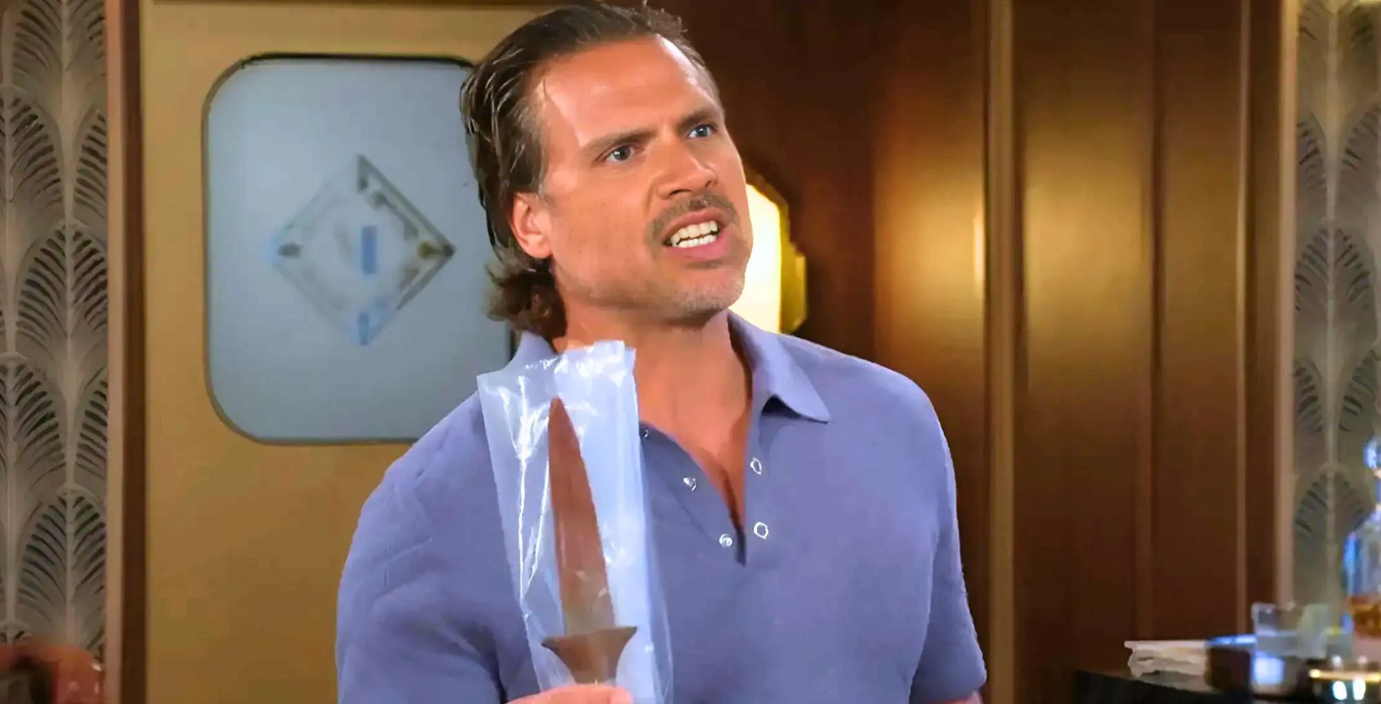 The Young and the Restless recap July 16 Nick with a dagger.